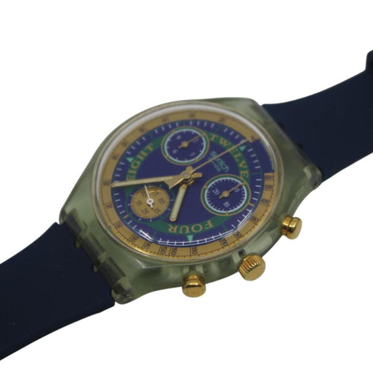 Vintage Gents Chrono Swatch 'Hitch Hiker' SCG10-4, Good, Used Condition, with brandnew strap