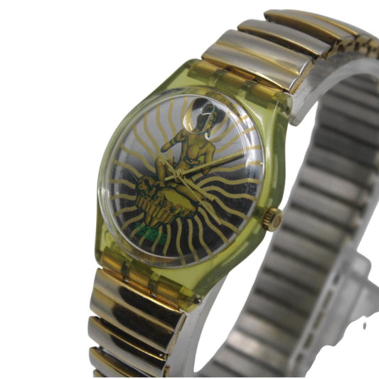 Very Nice 17mm Gents Swatch, 'Tai Sun', GG133, used condition, working fine