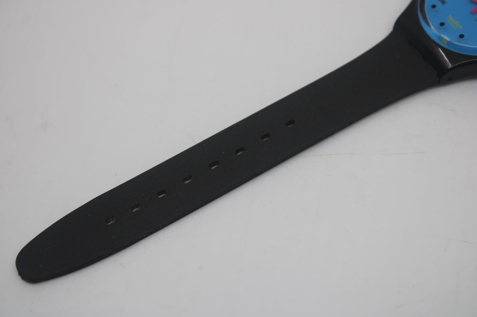 1993 Vintage Musicall Swatch 'Europe in Concert' SLB101, Jean Michel Jarre, nice, used condition, working 100% with non-original strap