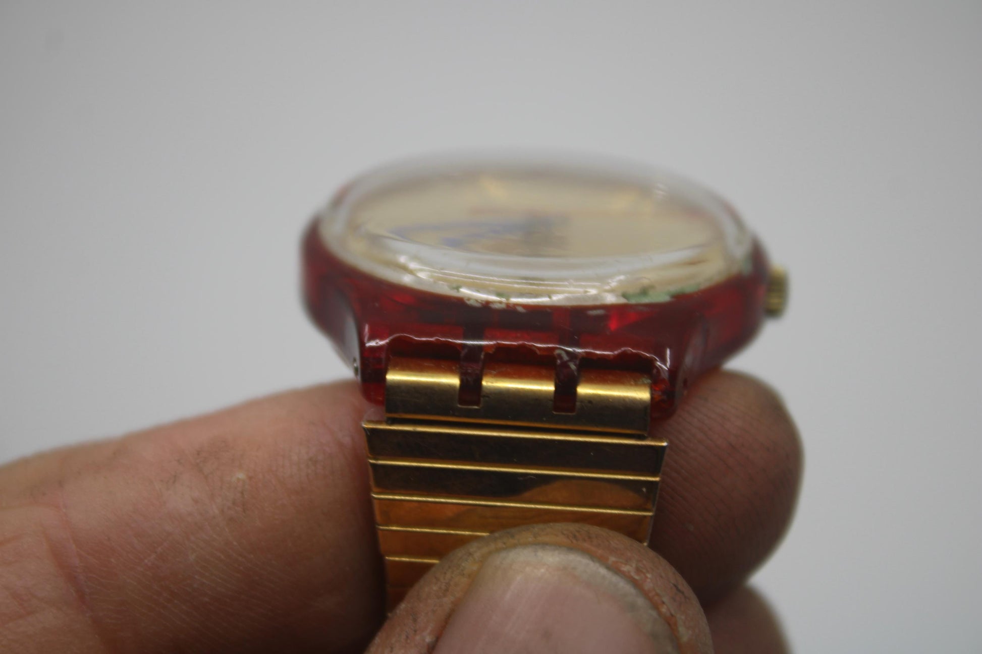 Vintage Gents Swatch, 'Kimiko', GR123, In Used Condition, Working fine, NO Box