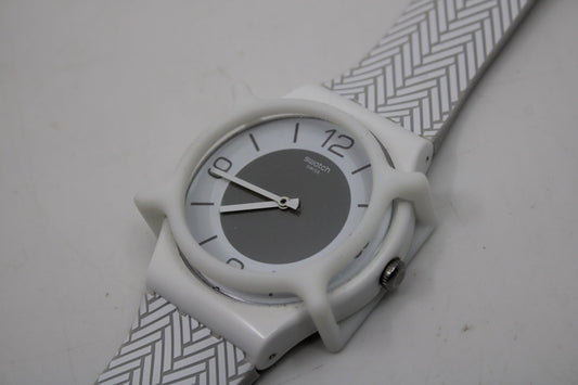 3D Printed Version Swatch Guard, for NEW GENTS Swatches, 41mm Matt White, watch NOT included in sale