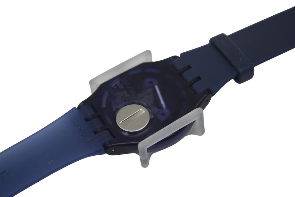 3D Printed Version Swatch Guard, for NEW GENTS Swatches, 41mm Matt Translucent, watch NOT included in sale