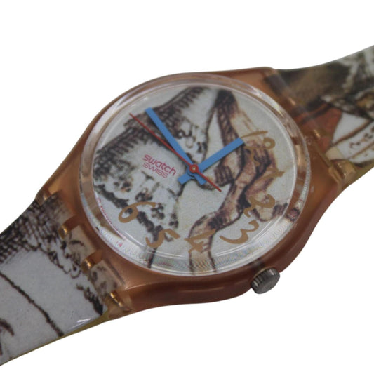 1993, Vintage Gents Swatch, 'Masquerade', GP105, NO box, in a Near Mint condition, working fine
