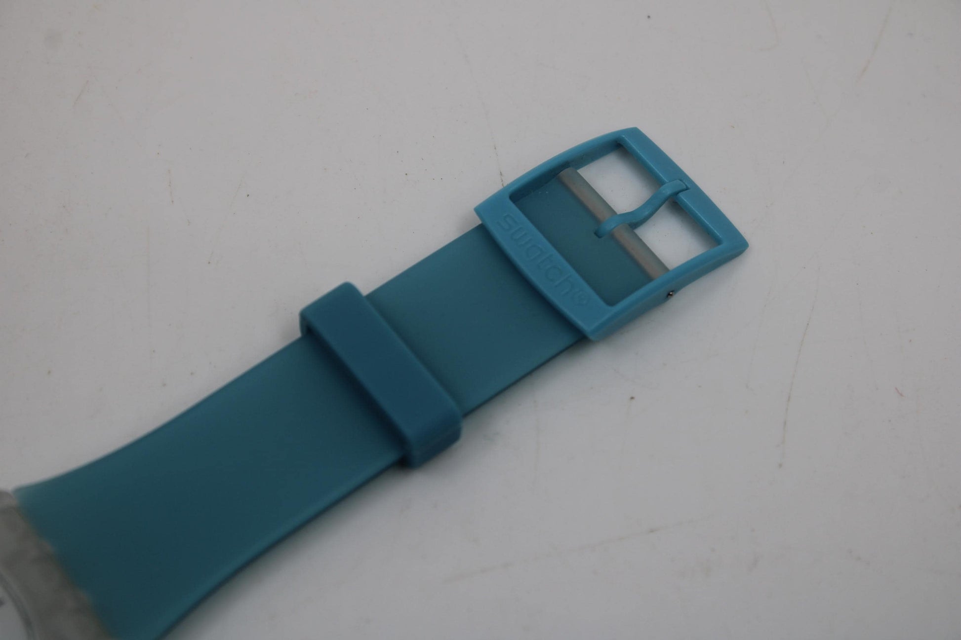 New Gents Swatch 'Blue Daze' SO29K105, NEW OLD STOCK, Never Worn, working 100% with the original strap