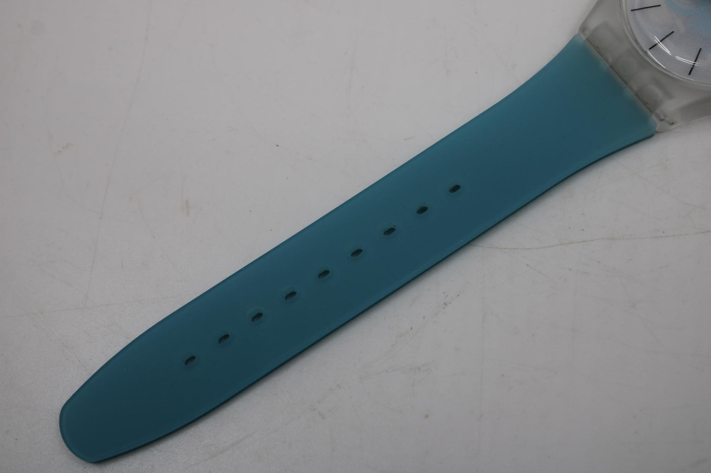 New Gents Swatch 'Blue Daze' SO29K105, NEW OLD STOCK, Never Worn, working 100% with the original strap