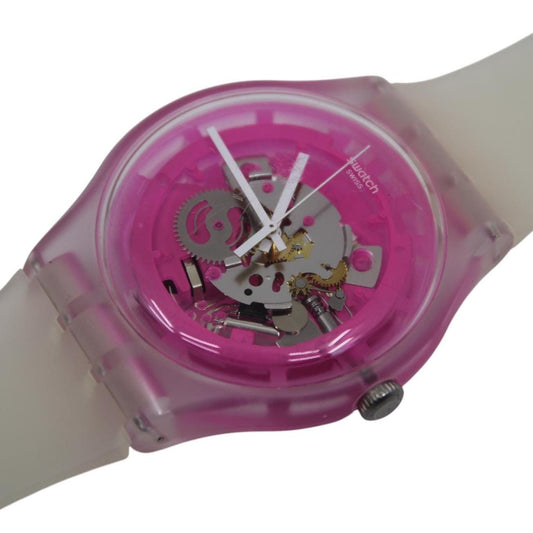 Swatch Watch New Gent 'Pinkmazing' SUOK130, Working fine, Very nice Condition