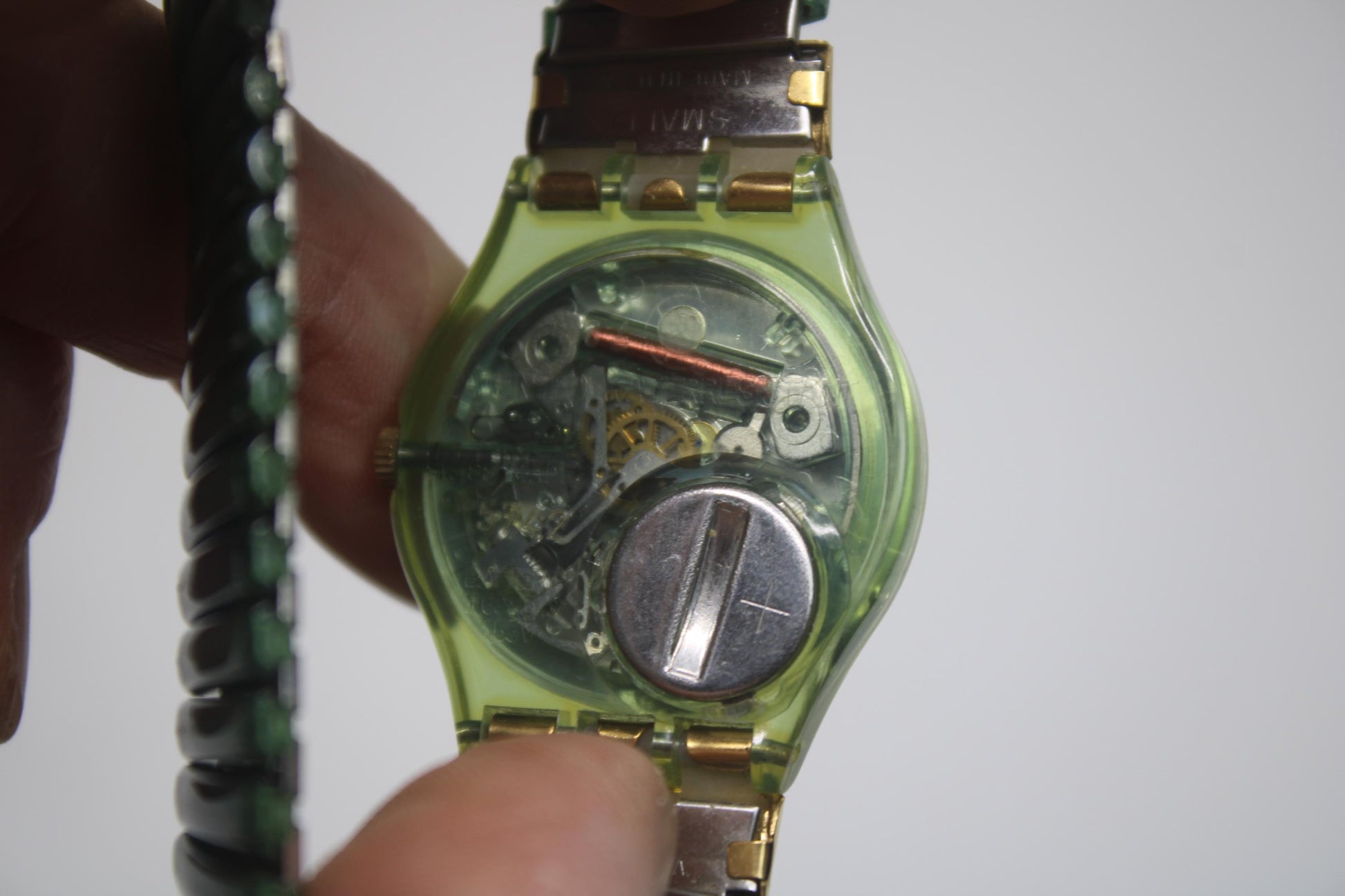 Gents Swatch Watch, 'Jade', GG171, Near Mint, 1997, in perfect working order, Really Good Condition