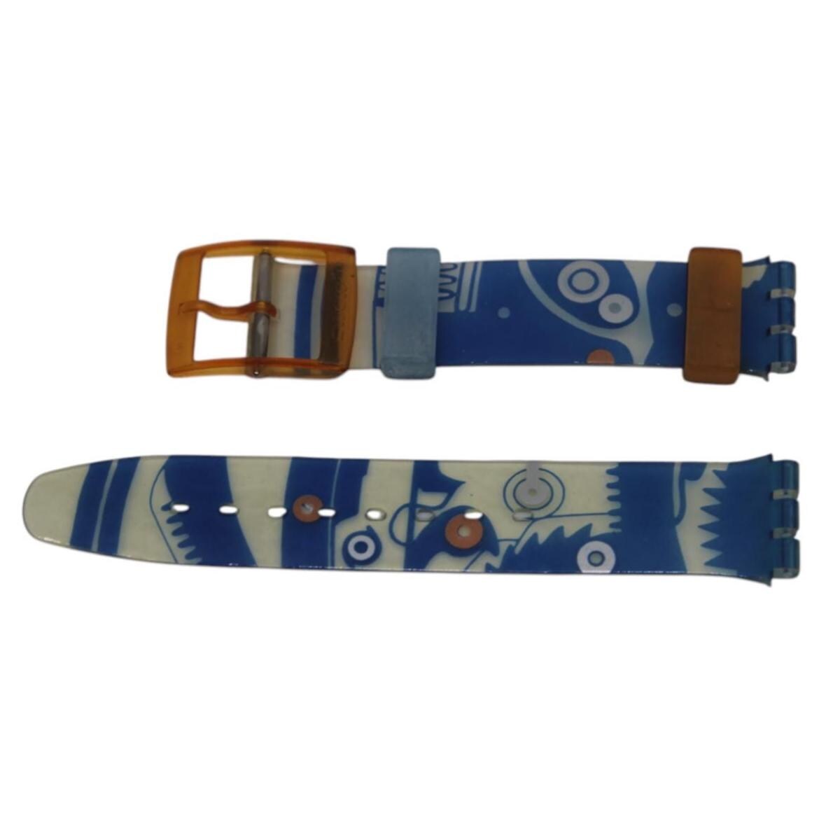 Vintage Swatch Automatic Strap, 'Arcimboldo', SAO100, 17mm, New Old Stock