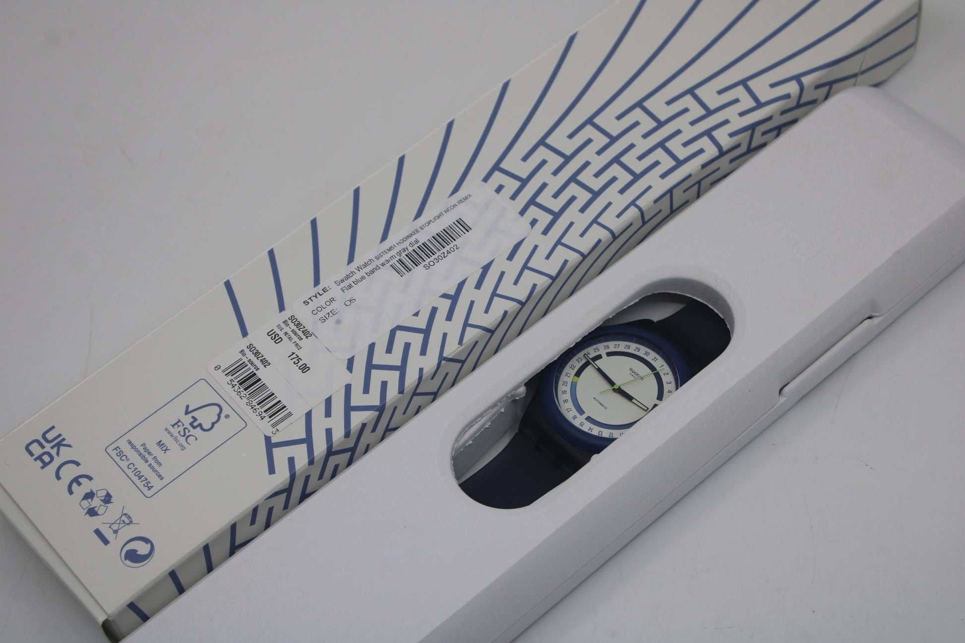 Swatch Sistem 51 Hodinkee STOPLIGHT NeoN REMIX SO30Z402 - unworn condition, running fine - Swatch Automatic - 42mm diameter - new in box
