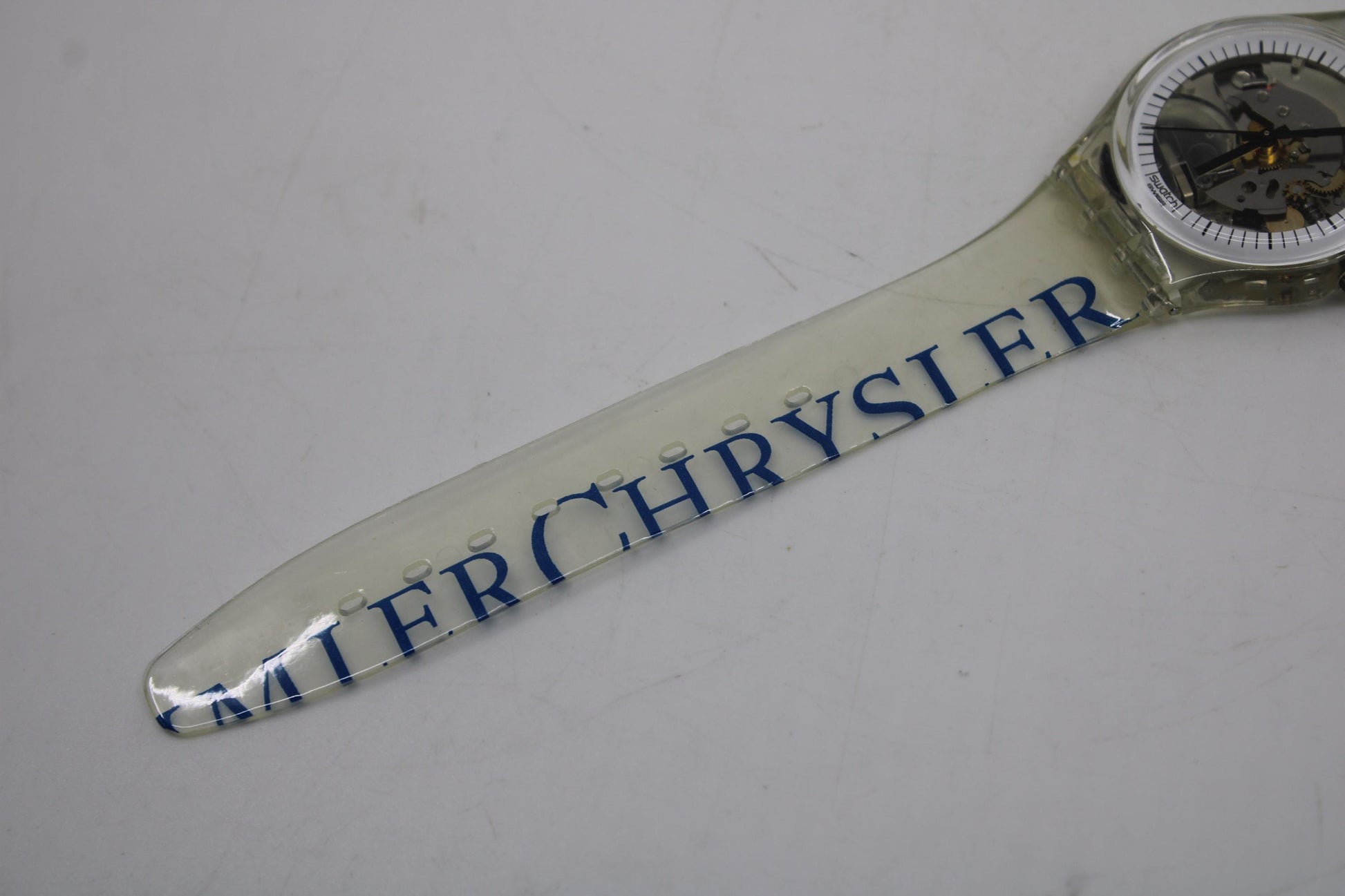 1998, Swatch, Gents, 'Daimler-Chrysler', GZ157, Near Mint Condition,working fine, Brand New ORIGINAL Strap
