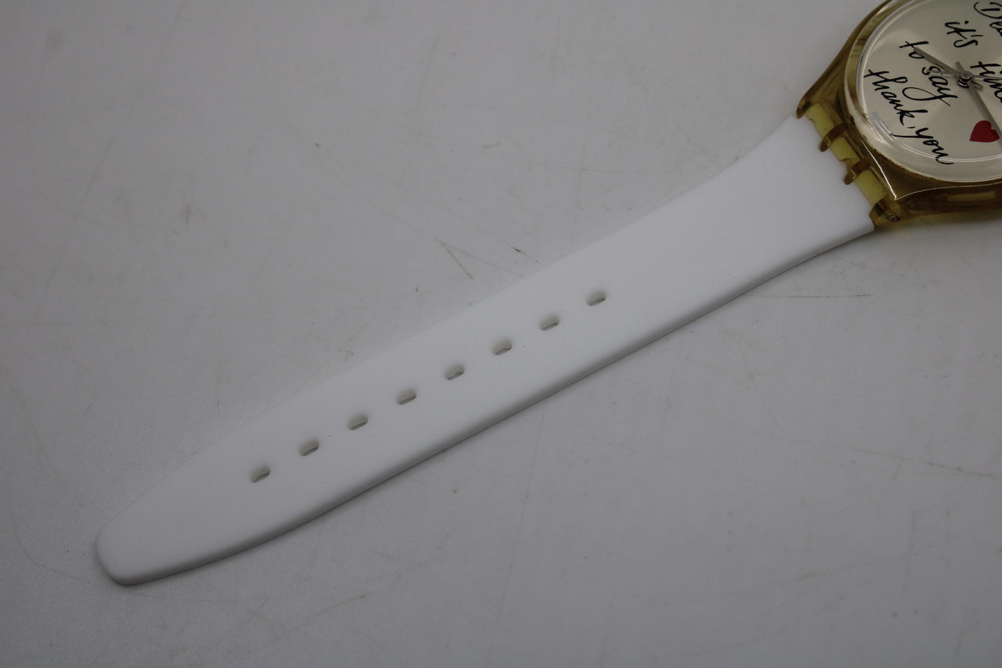 Vintage Gents Swatch 'Dear Mum' GK294, Used Condition, working fine with brandnew strap