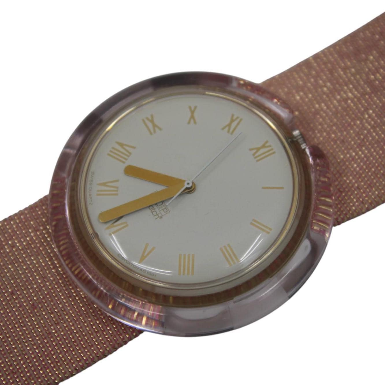 Vintage PWK160 Pop Swatch, 'La Boite', Mint, Unworn Condition, Working fine