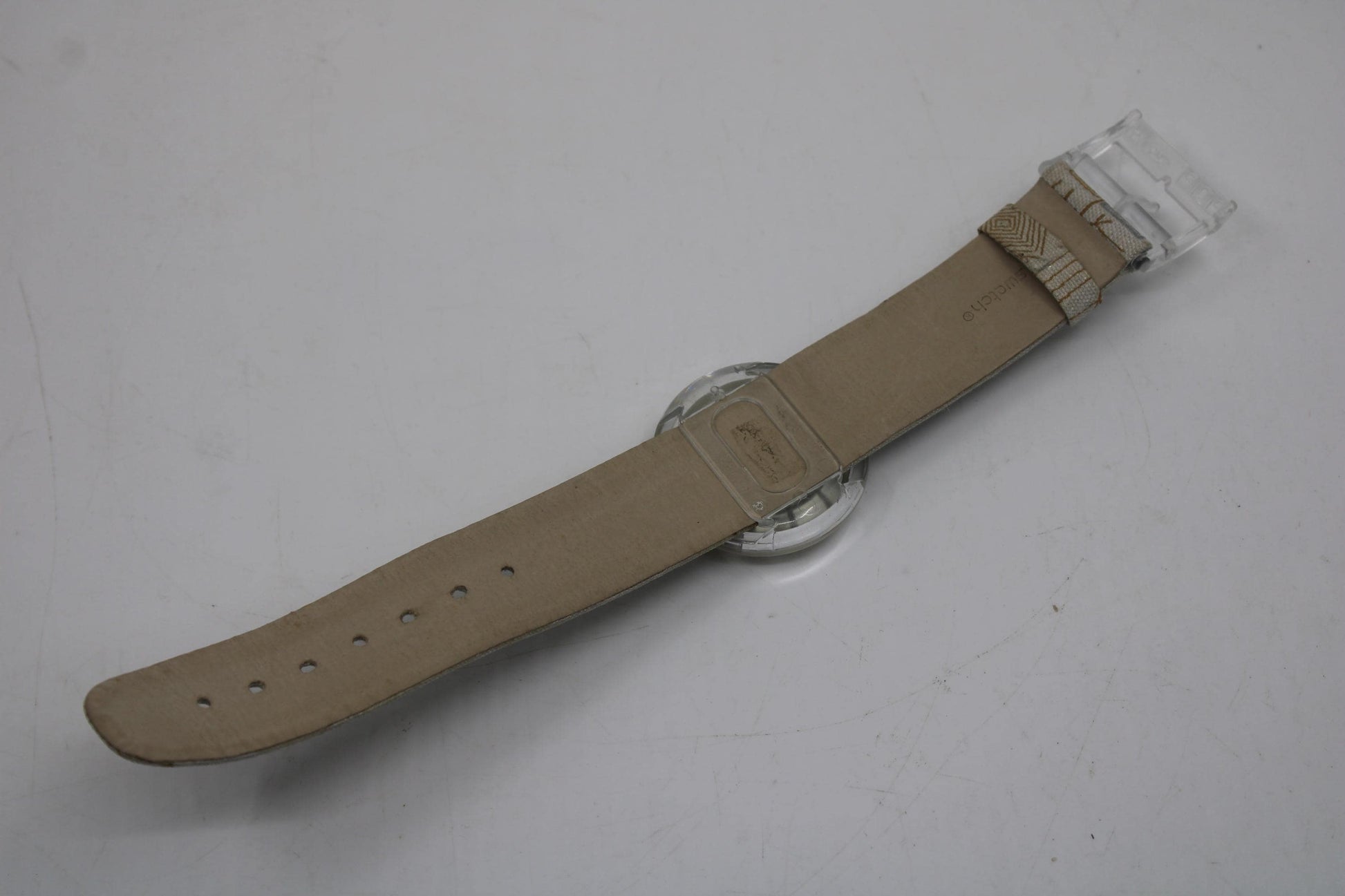 Vintage PMK127 Pop Swatch, 'Cremy Gold', Working fine, MINT Condition
