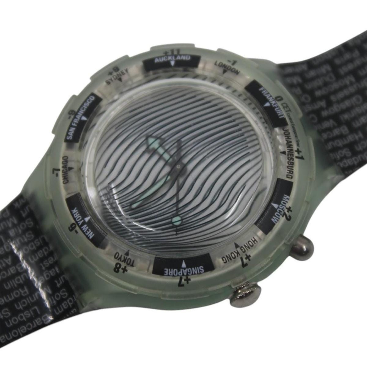 Vintage Swatch Scuba 'Tsunami', Deutsch Bank special SDJ900, NO Original Box, New old stock, unused, working fine