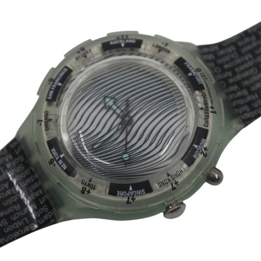 Vintage Swatch Scuba 'Tsunami', Deutsch Bank special SDJ900, NO Original Box, New old stock, unused, working fine