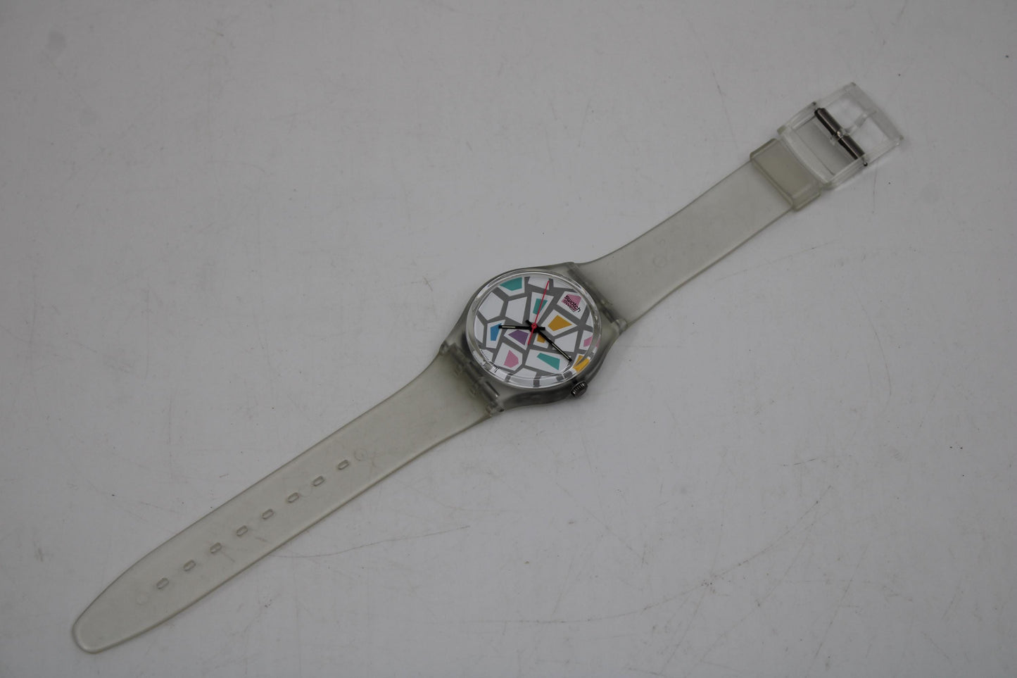 1988, Vintage Gents Swatch 'Tintarella' Variant, GK108, Unused, Unworn condition, with original strap, working fine