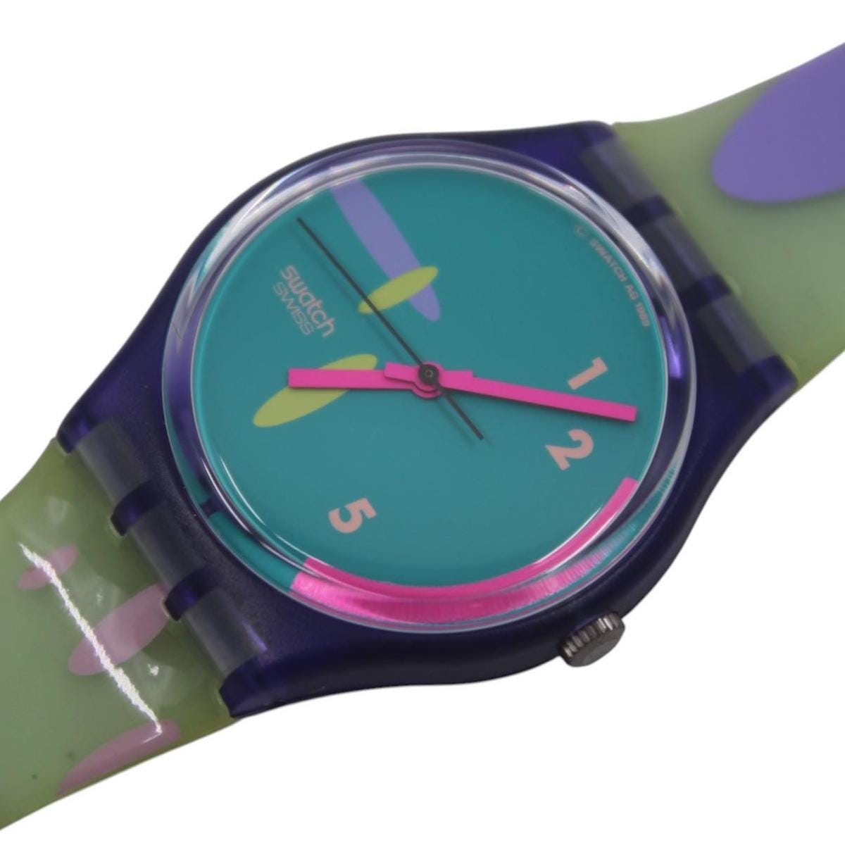 1990 Vintage Gents Swatch 'Signo', GV101, Unused, Unworn condition, with original strap, working fine