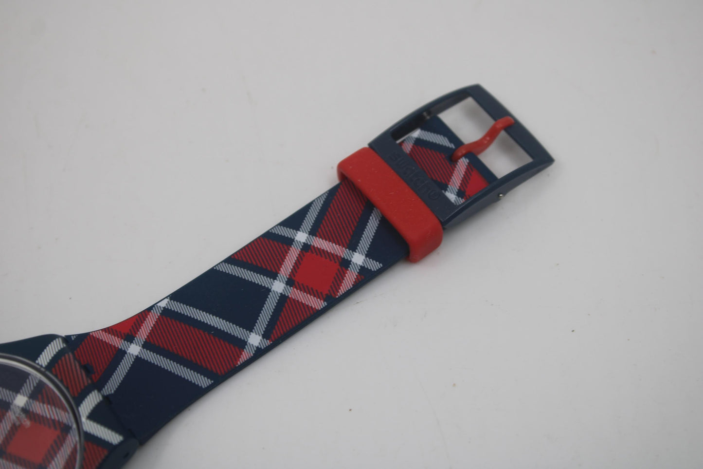 Swatch Watch New Gent 'Color Kilt' SUON103, Near Mint Condition, Working fine