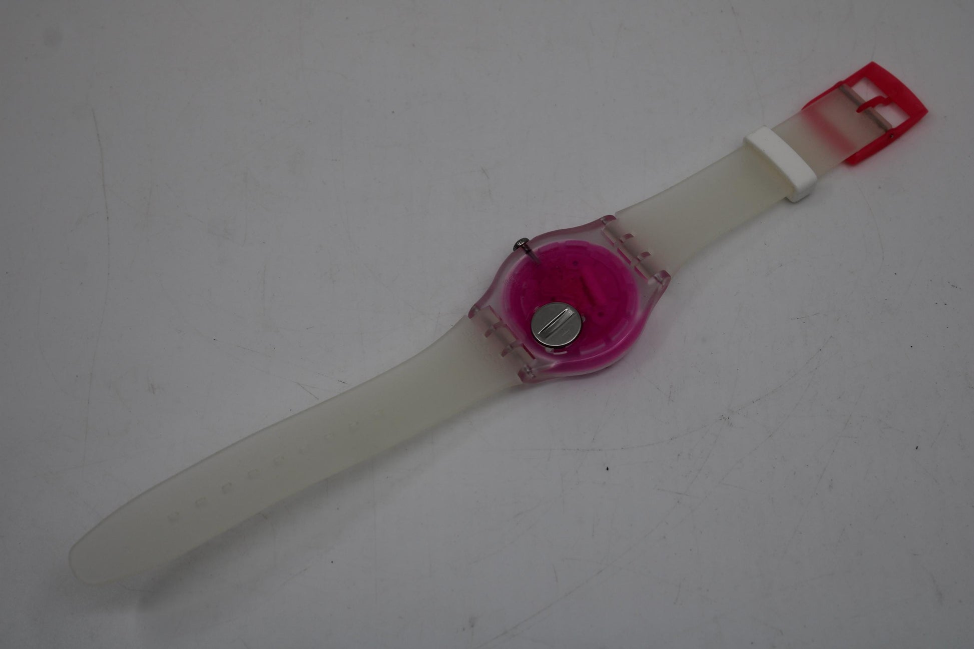 Swatch Watch New Gent 'Pinkmazing' SUOK130, Working fine, Very nice Condition