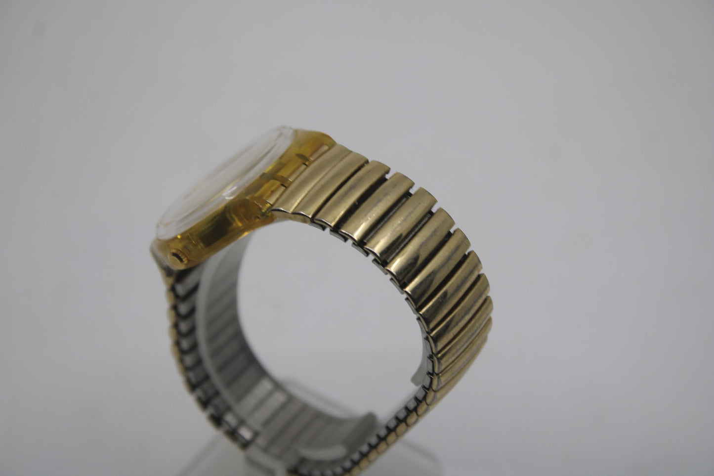 1990 Swatch Gents 'Golden Jelly' GZ115, 100% working, Nice, Used Condition