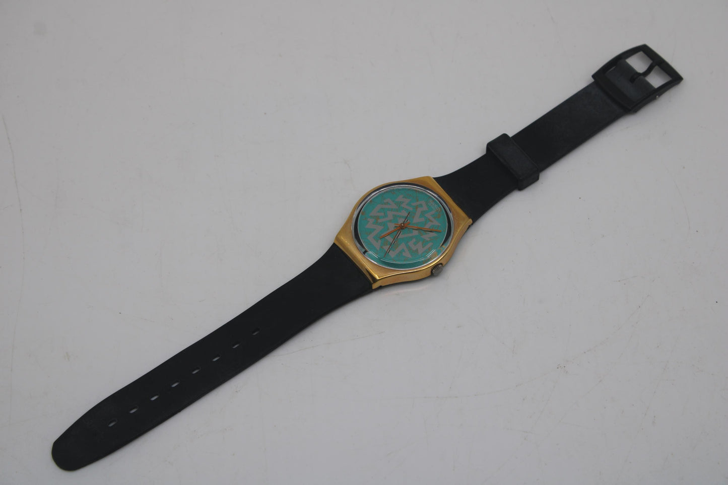 Vintage Gents Swatch 'Sign of Samas' GX105, NeW oLD SToCK, Never Worn, working 100% with original strap