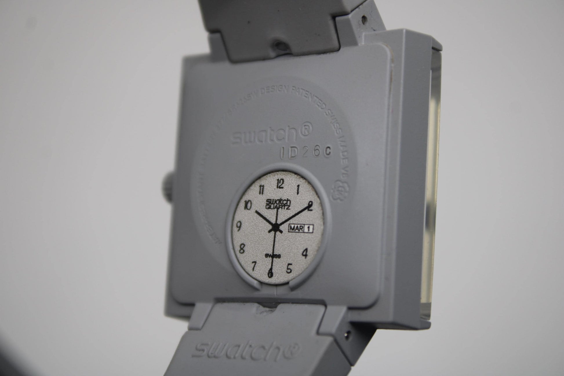 Square Swatch 'What if...' SO34M700, near mint condition, working fine