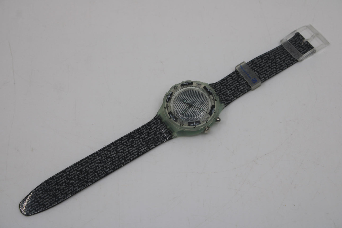 Vintage Swatch Scuba 'Tsunami', Deutsch Bank special SDJ900, NO Original Box, New old stock, unused, working fine