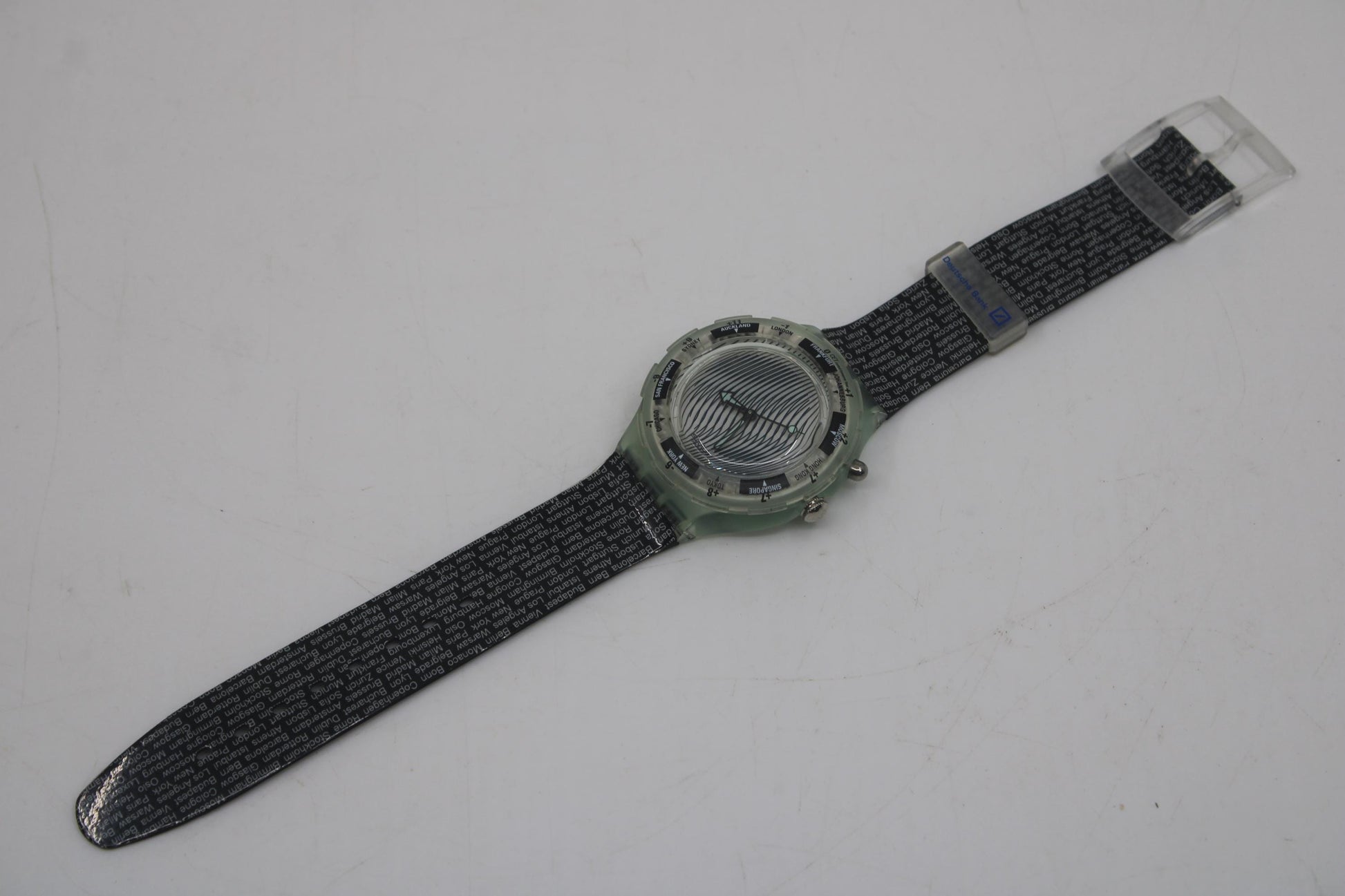 Vintage Swatch Scuba 'Tsunami', Deutsch Bank special SDJ900, NO Original Box, New old stock, unused, working fine