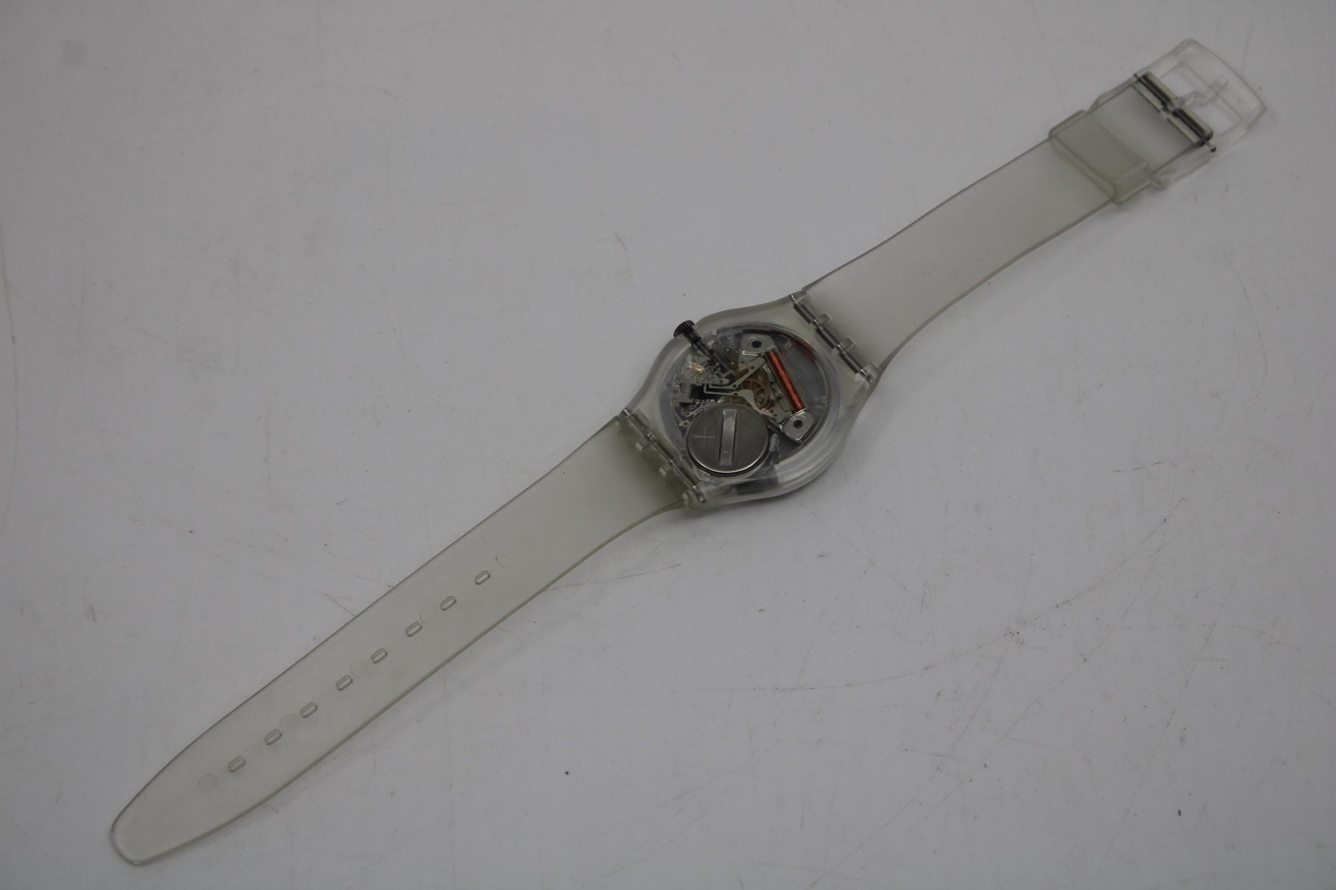 1988, Vintage Gents Swatch 'Tintarella' Variant, GK108, Unused, Unworn condition, with original strap, working fine