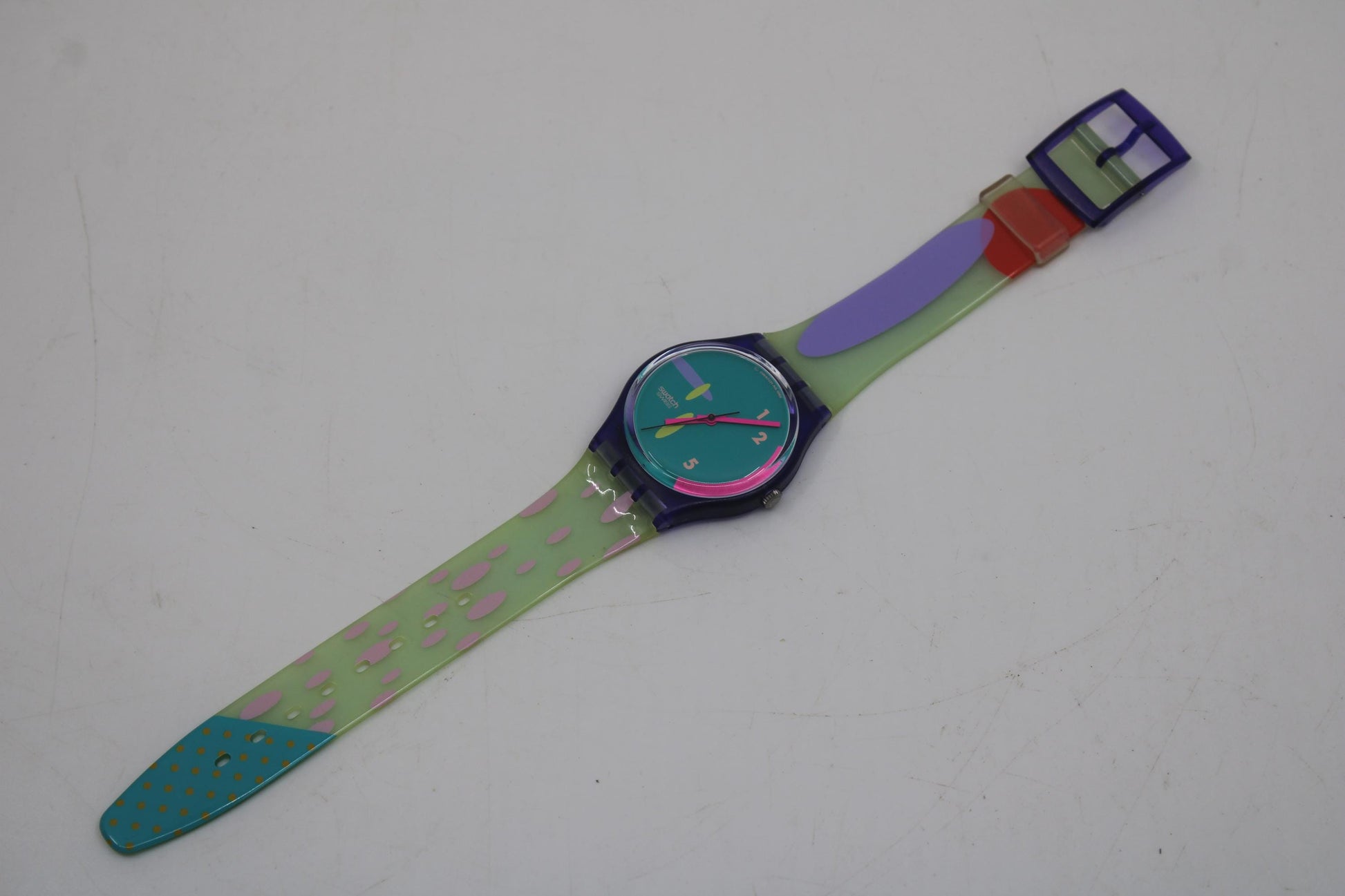 1990 Vintage Gents Swatch 'Signo', GV101, Unused, Unworn condition, with original strap, working fine