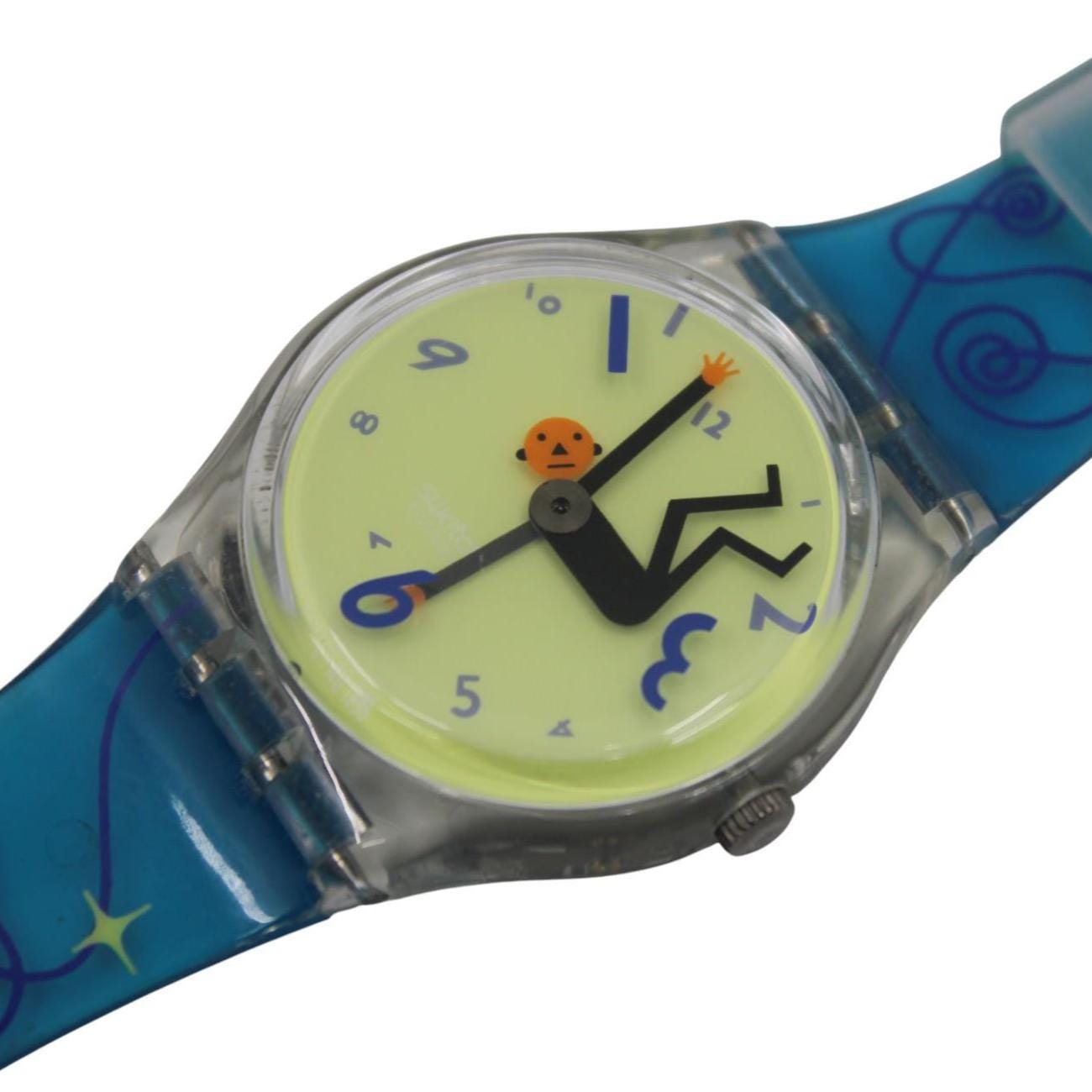 Swatch Gents GK229, 'Weightless' 100% working, Beautiful, Near Mint condition with the original strap