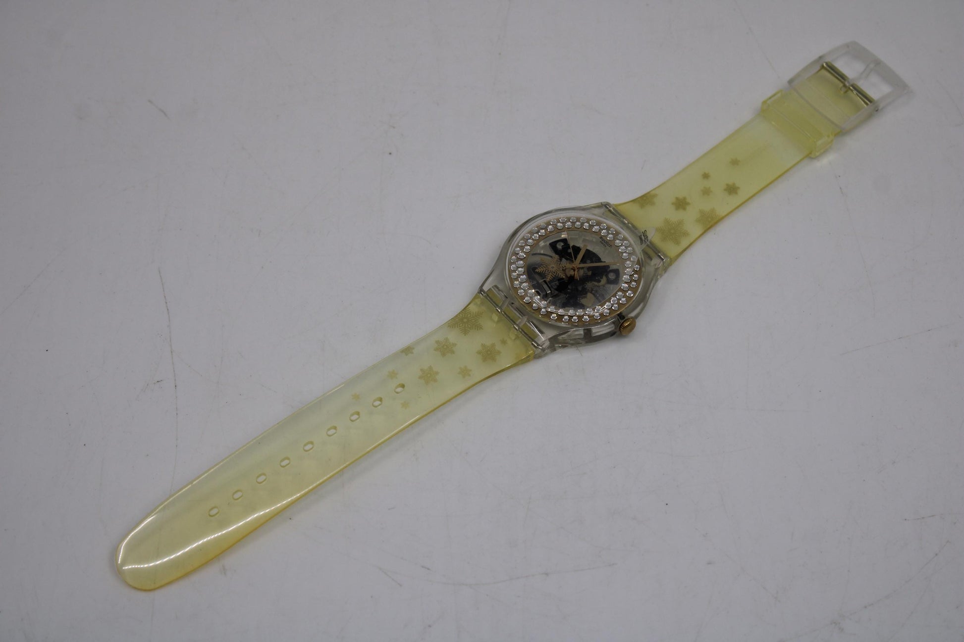 Vintage New Gents Swatch 'Snow your time away' SUOZ159, Unused, Never Worn, working fine