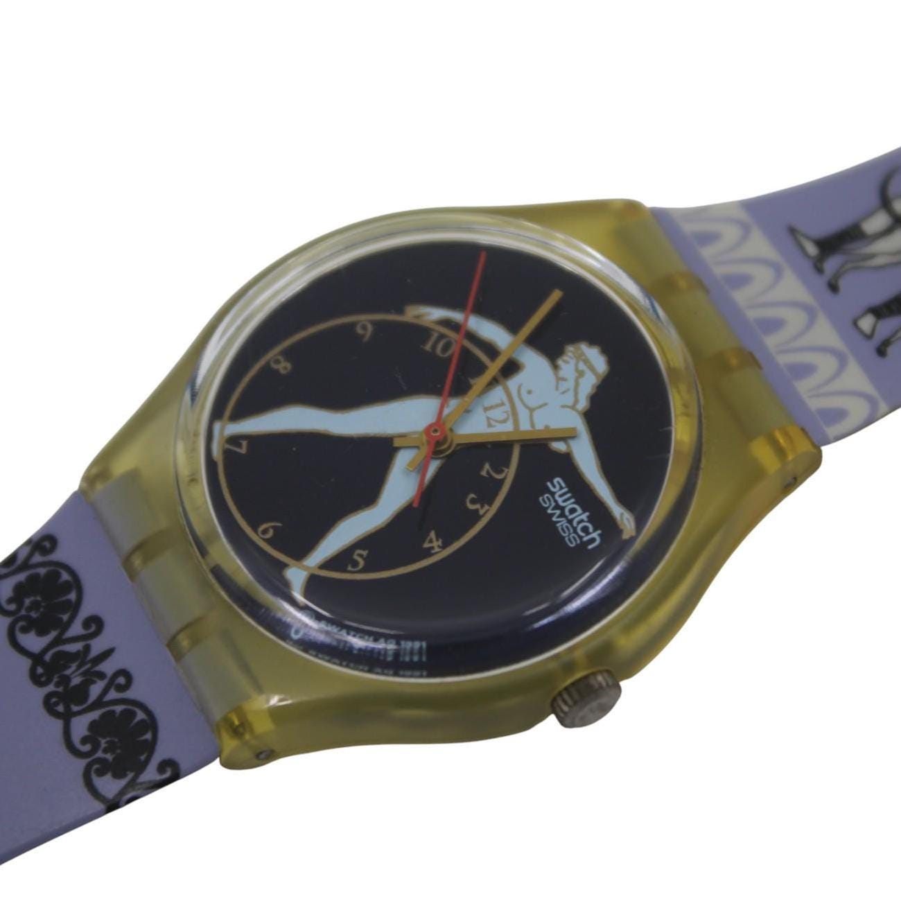 Swatch Gents 'Discobolus' GK141, working, unused, new old stock