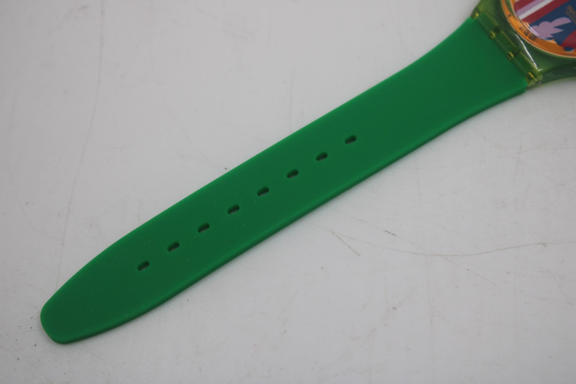 Vintage Gents Swatch 'Kasbah' GL104, nice, used condition, working fine with a brandnew, NON-original strap