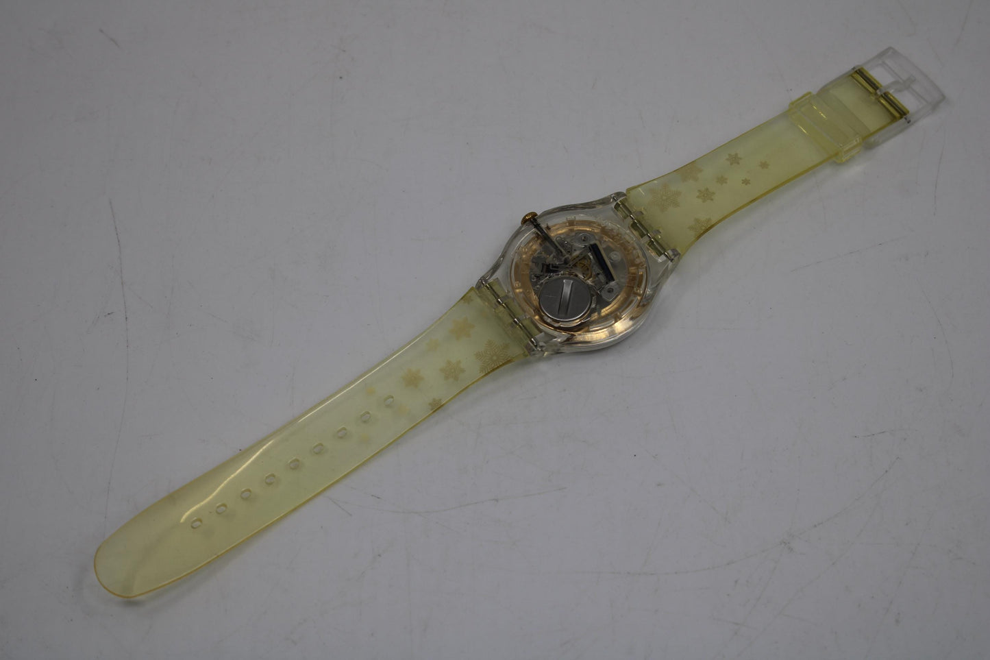 Vintage New Gents Swatch 'Snow your time away' SUOZ159, Unused, Never Worn, working fine