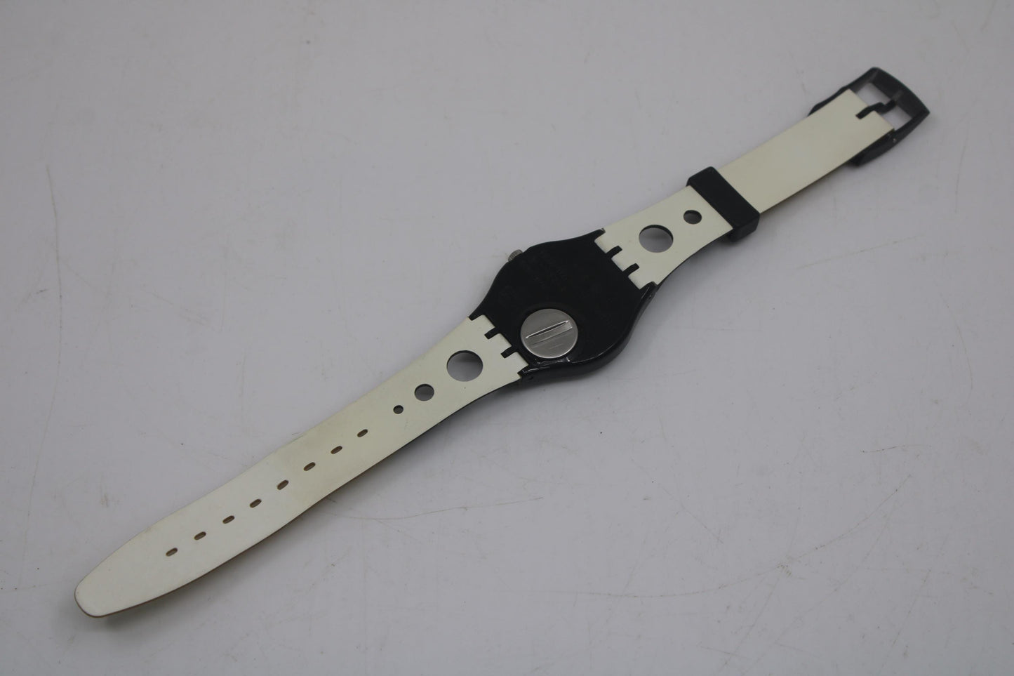 Swatch Gents GB184, 'Seppia' working fine, NEAR MINT condition with the original strap
