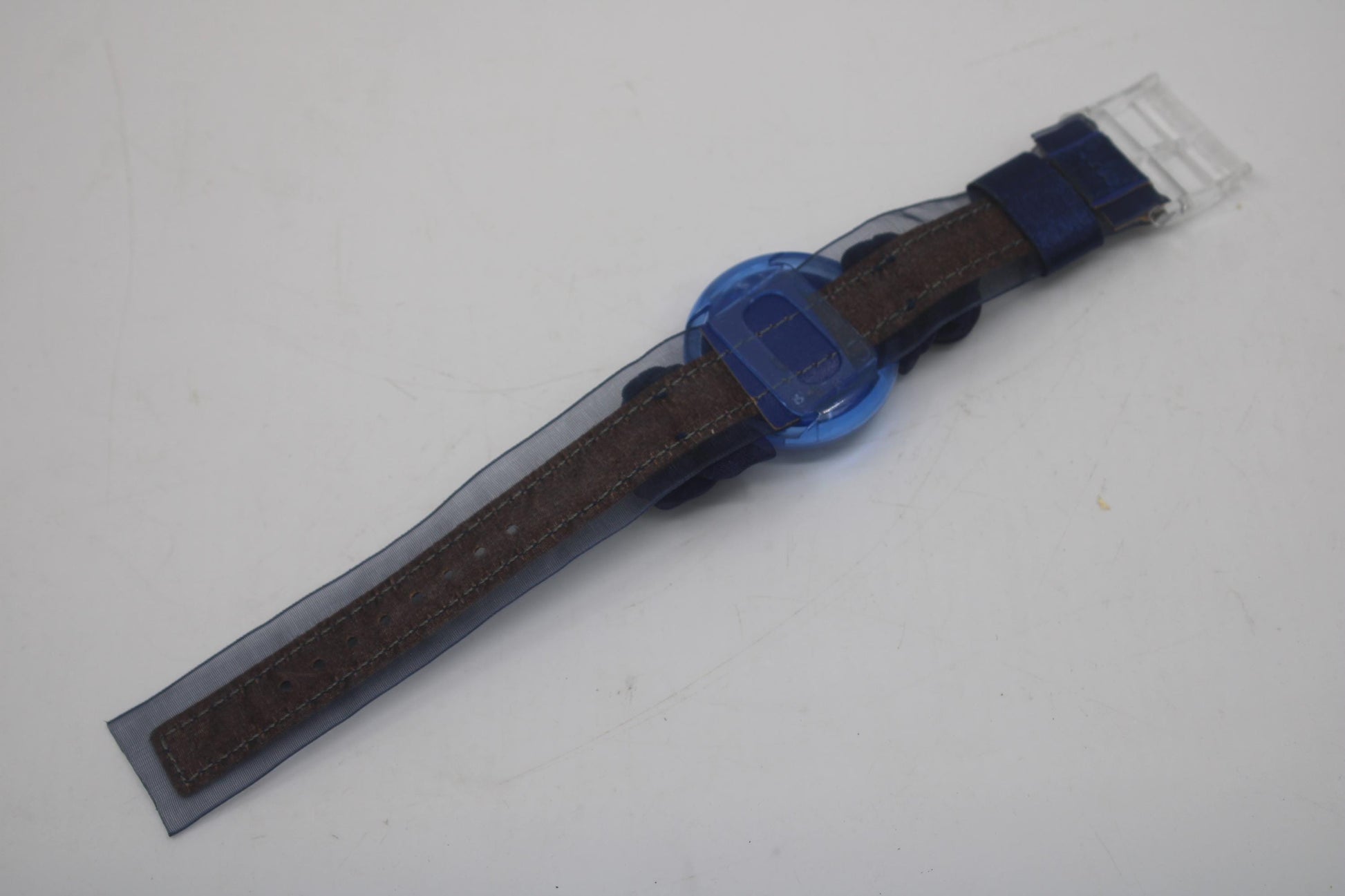 Vintage 1998 PMN108 Pop Swatch, 'King Blue', Working 100%, New Old Stock, UNWORN Condition