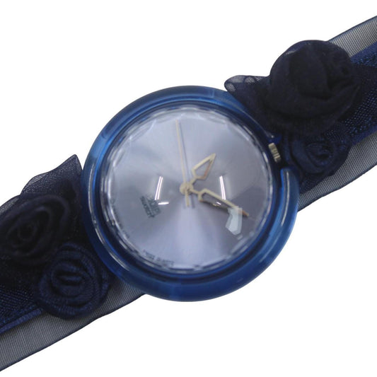 Vintage 1998 PMN108 Pop Swatch, 'King Blue', Working 100%, New Old Stock, UNWORN Condition
