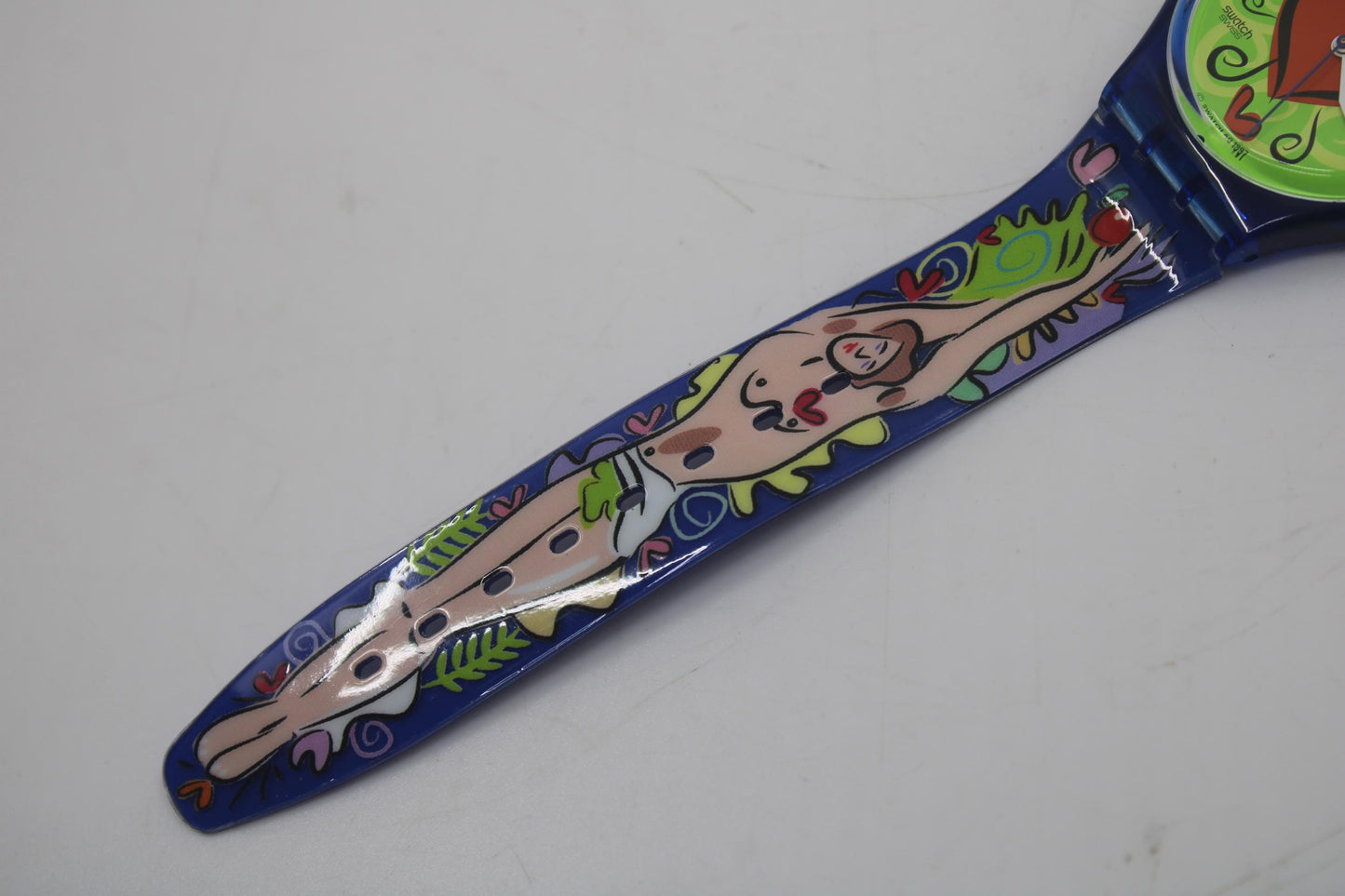 Swatch Gents 'Love bite' GN176, working fine, new old stock, never worn