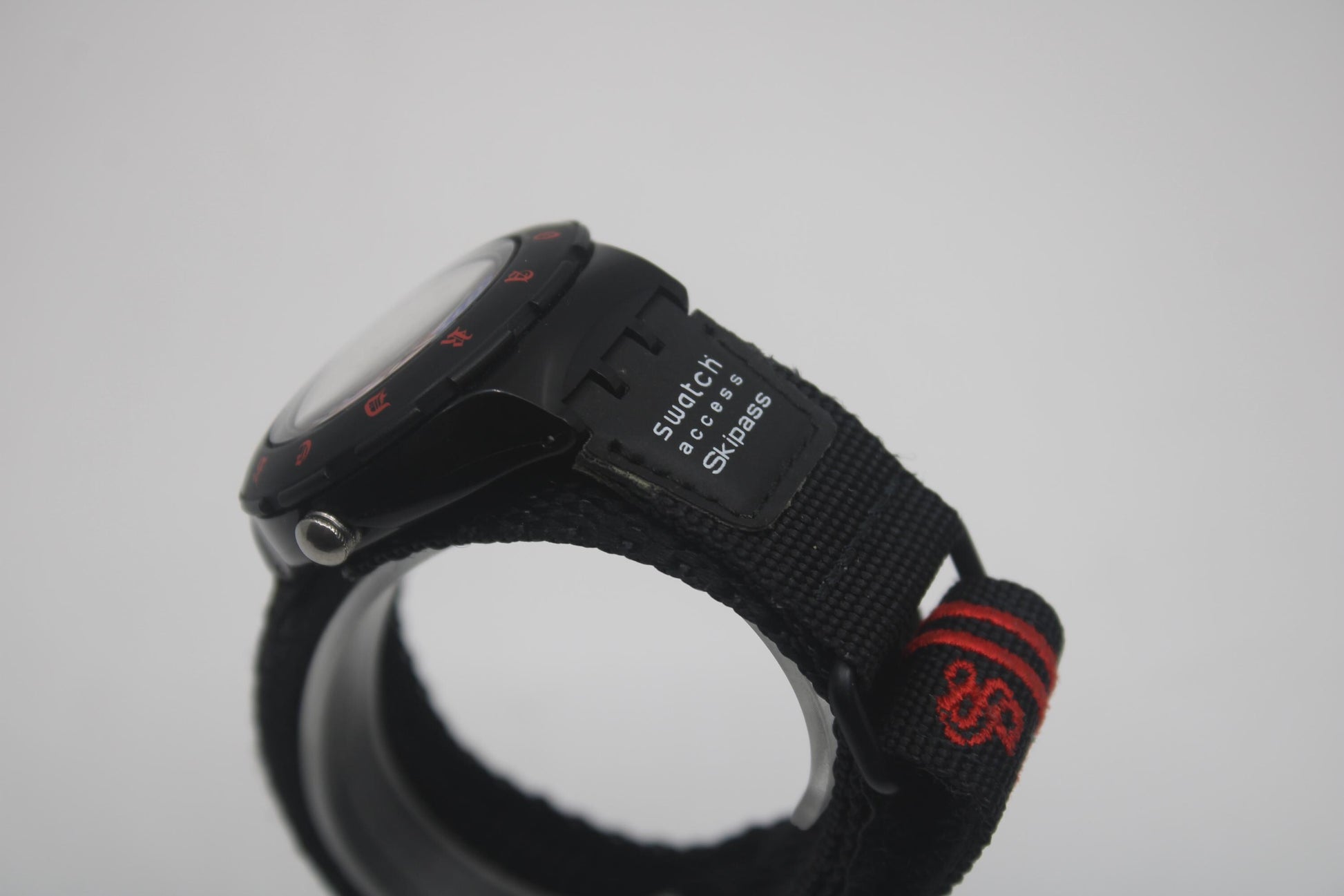 Vintage Swatch Access Scuba 'Palmer' SHB100, Hook and Loop strap, new old stock, never worn