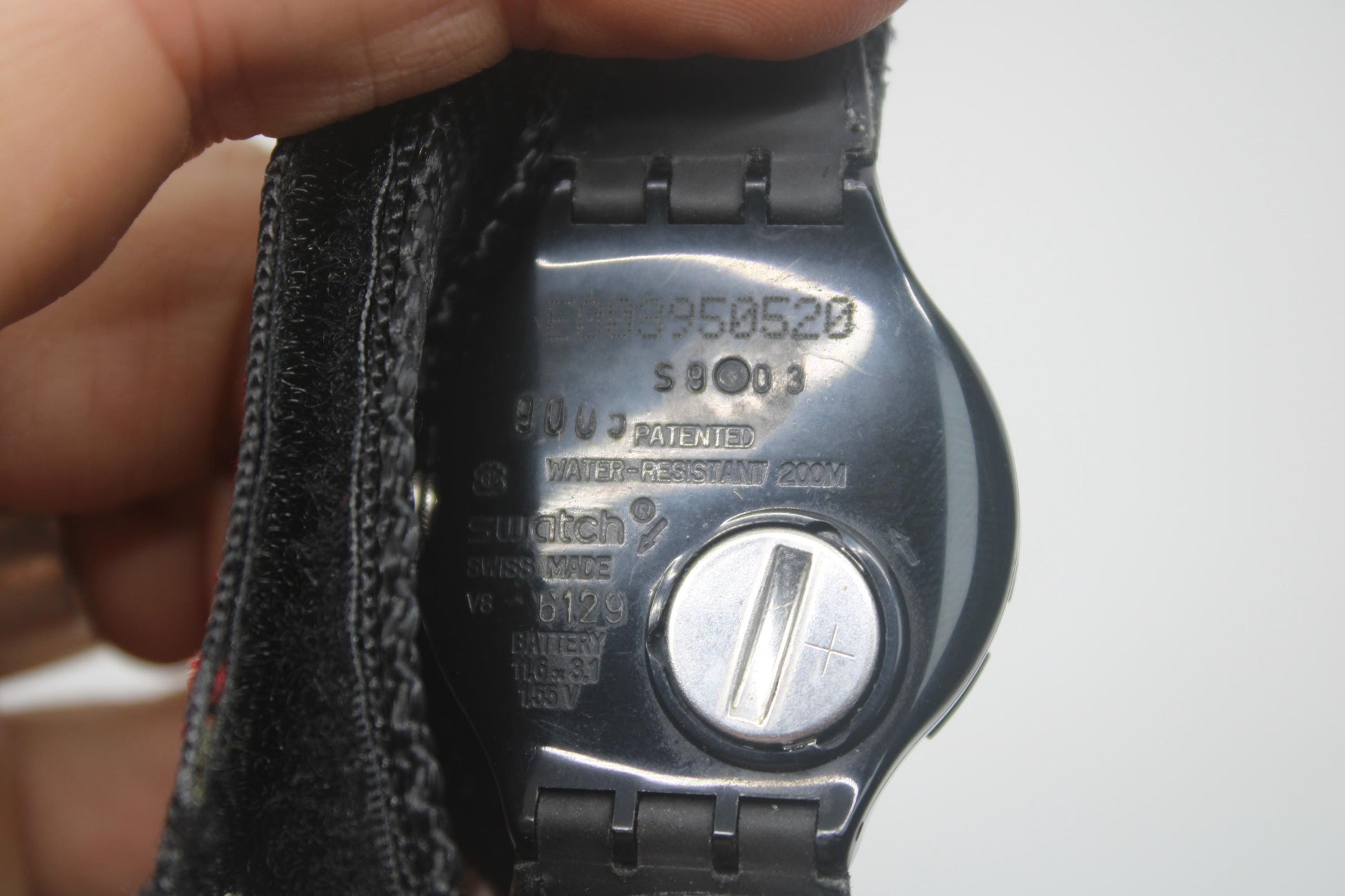 Vintage Swatch Access Scuba 'Palmer' SHB100, Hook and Loop strap, new old stock, never worn