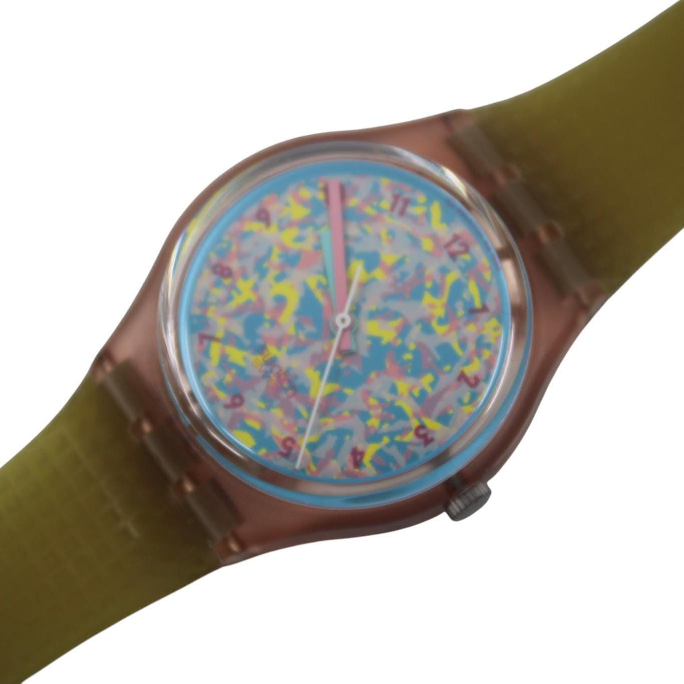 Vintage Gents Swatch 'Rosehip' GP100, New Old Stock, Never Worn, working fine