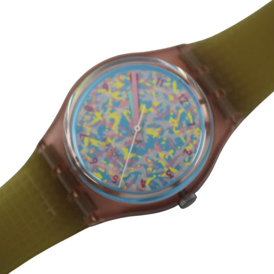 Vintage Gents Swatch 'Rosehip' GP100, New Old Stock, Never Worn, working fine