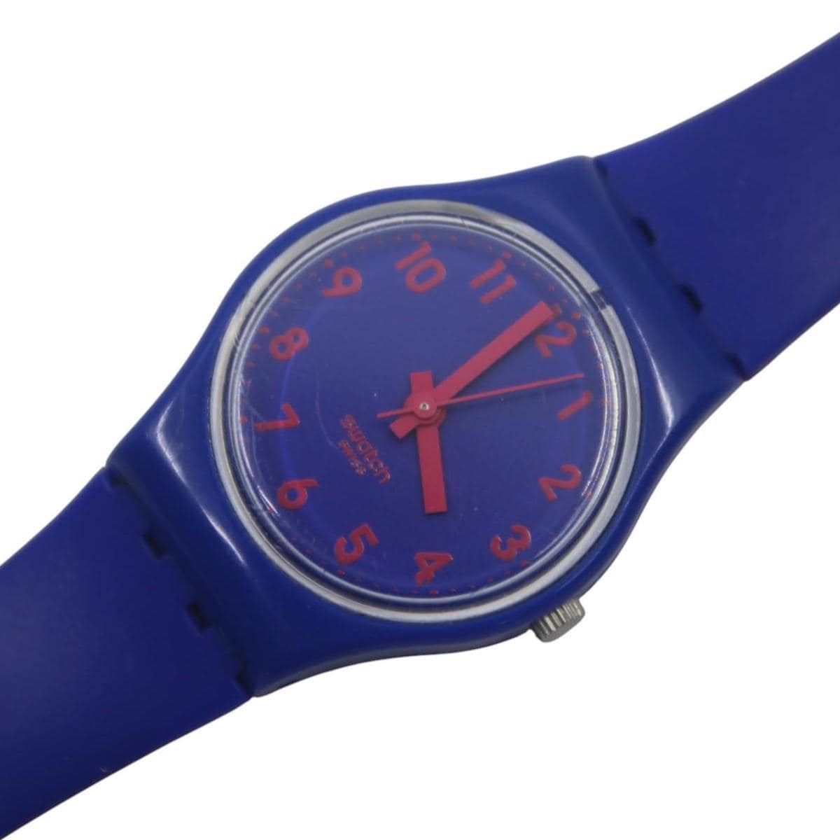 Vintage ladies Swatch, Biko Bloo LS115, NO box, working fine, original long strap