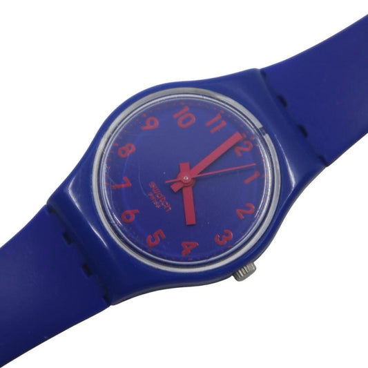 Vintage ladies Swatch, Biko Bloo LS115, NO box, working fine, original long strap