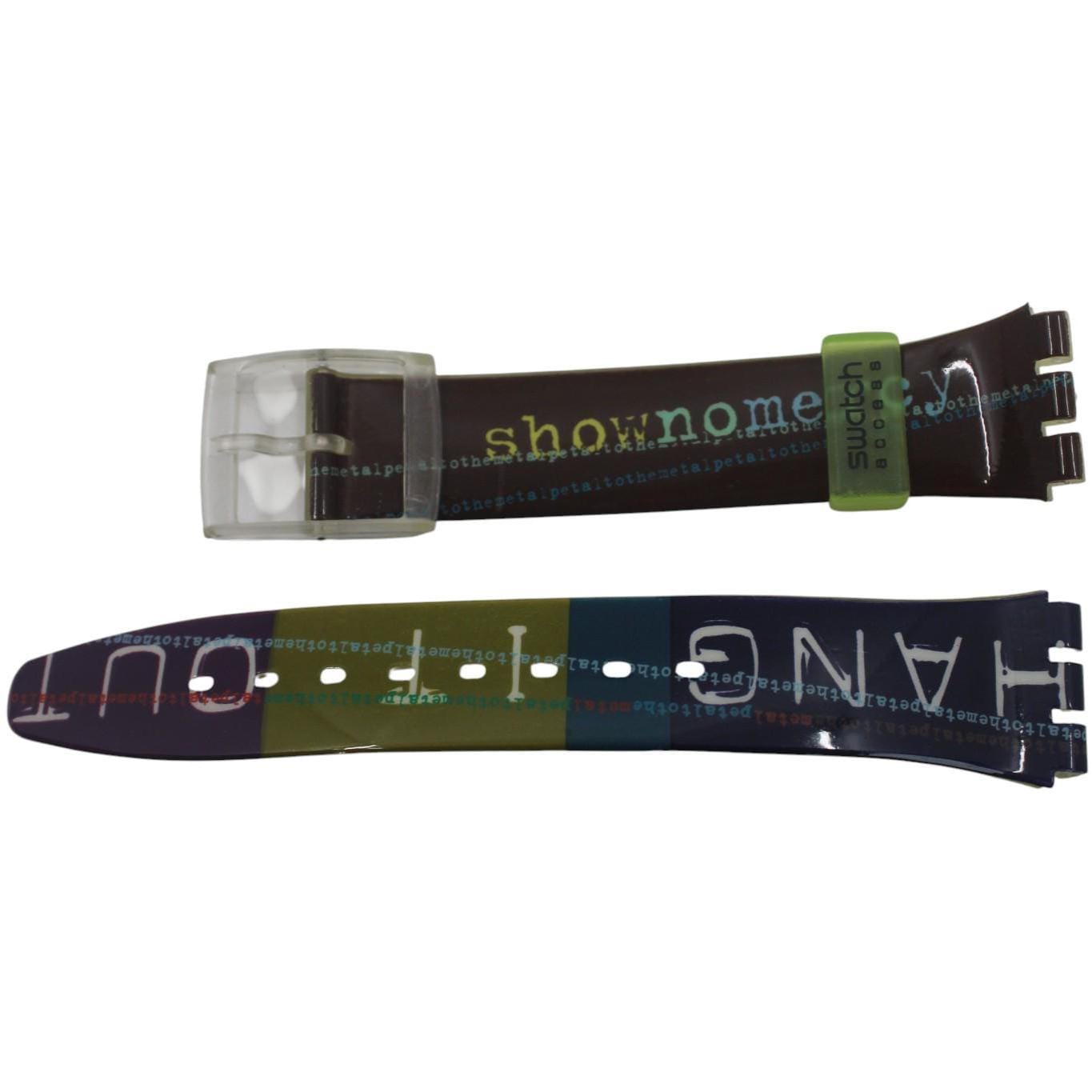 Vintage Valentines Swatch Strap, 'Go Big', SKK101, 17mm, Gents, New Old Stock