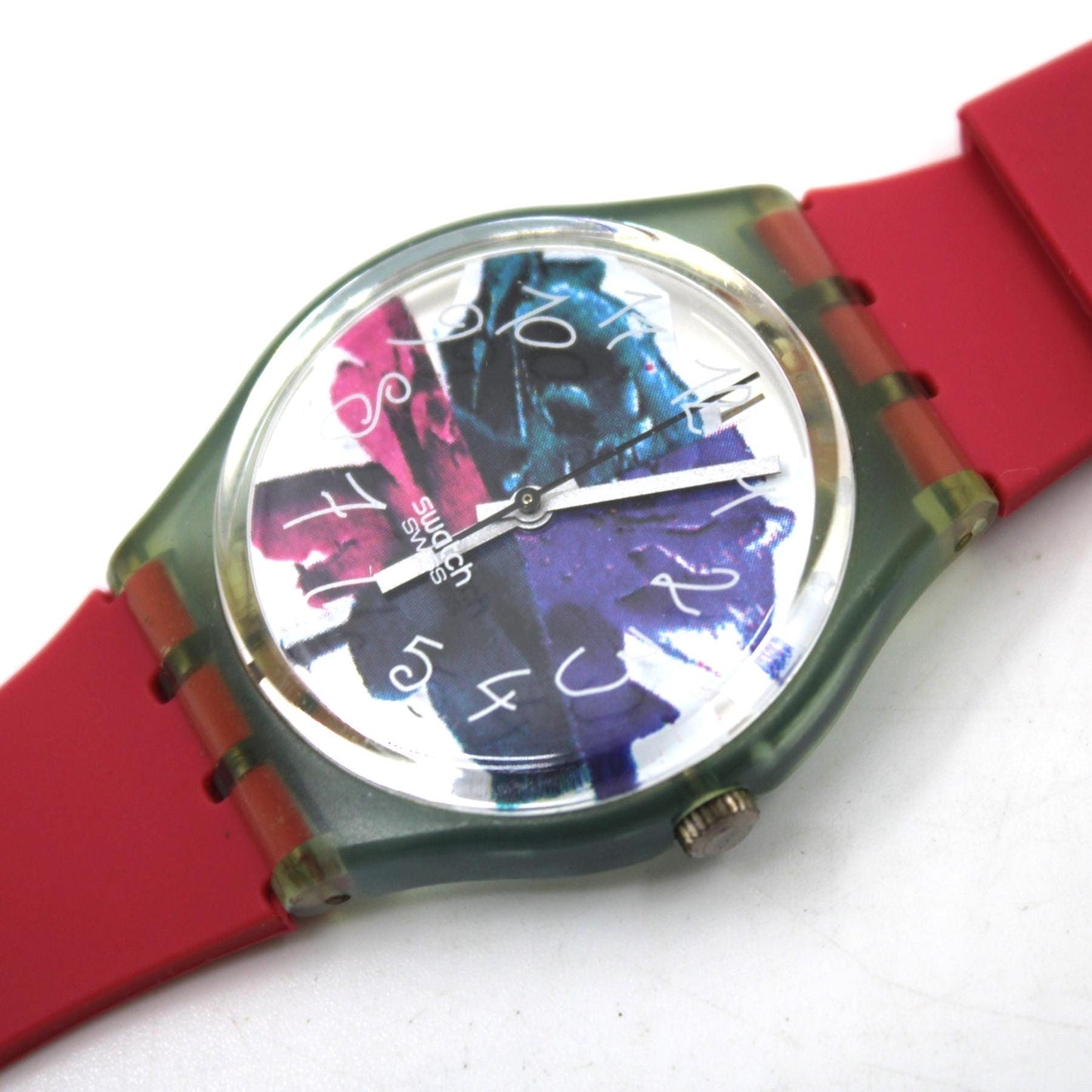 1992 Vintage Gents Swatch 'Photoshooting' GN122, in near mint or mint condition, working 100%