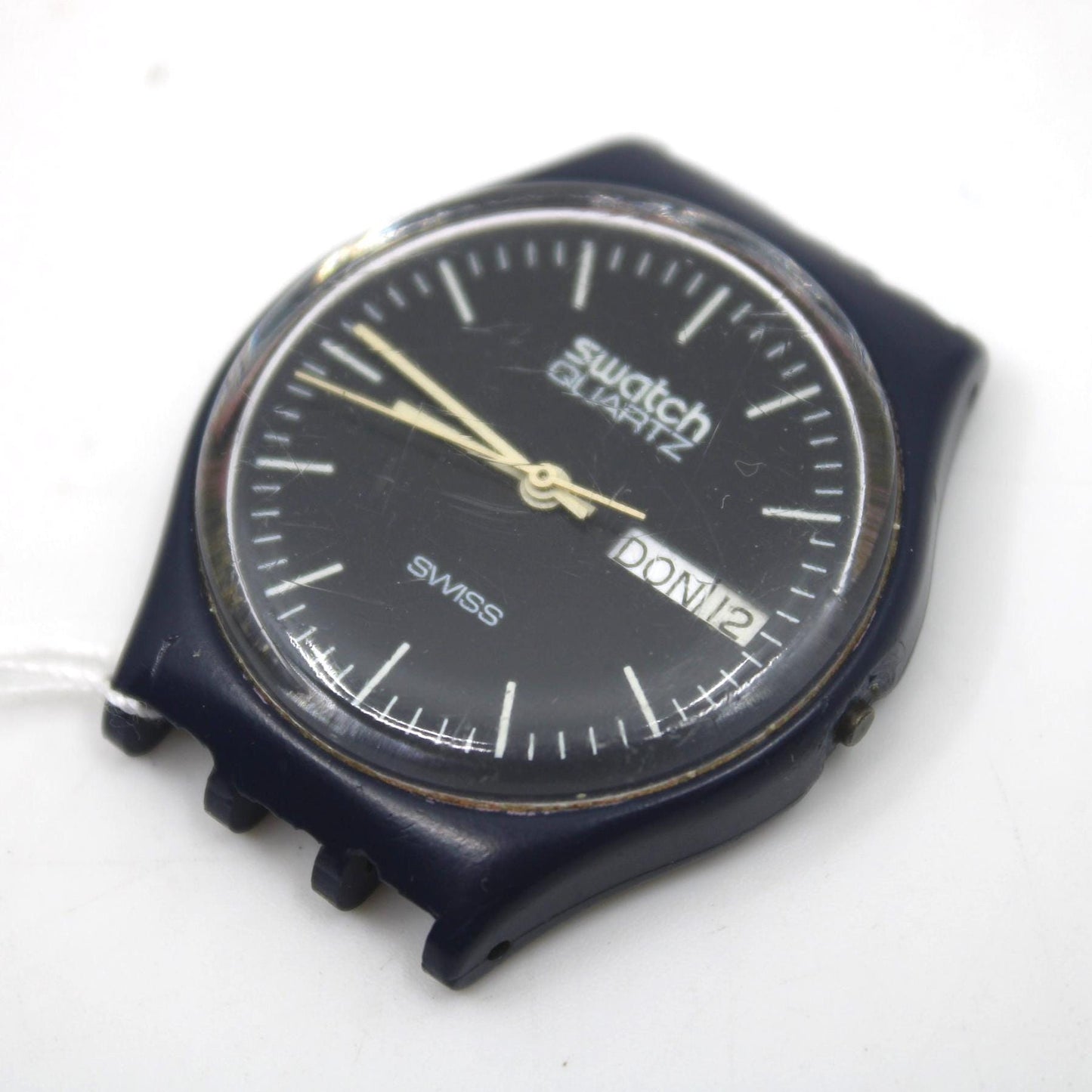 1983, FIRST YeaR Swatch, Gents, 'GN700', GT402, MUCH, Used Condition, 100% working, NO Crown