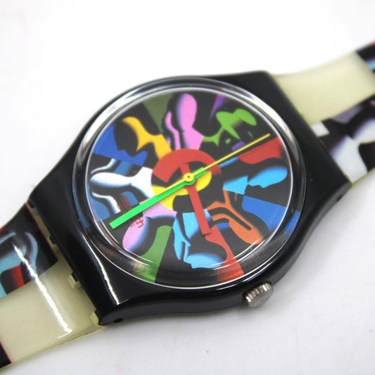 1994 Vintage Gents Swatch 'Twelve Apostles' GB156, NEW OLD STOCK, Never Worn, working 100% with original strap