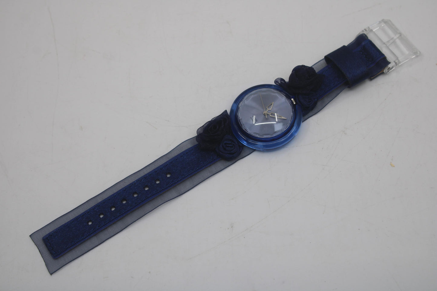 Vintage 1998 PMN108 Pop Swatch, 'King Blue', Working 100%, New Old Stock, UNWORN Condition